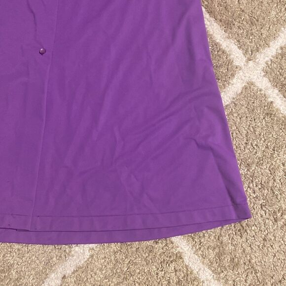 Shadowline Pedals Short Sleeve Button Down MuMu Gown - Picture 6 of 7